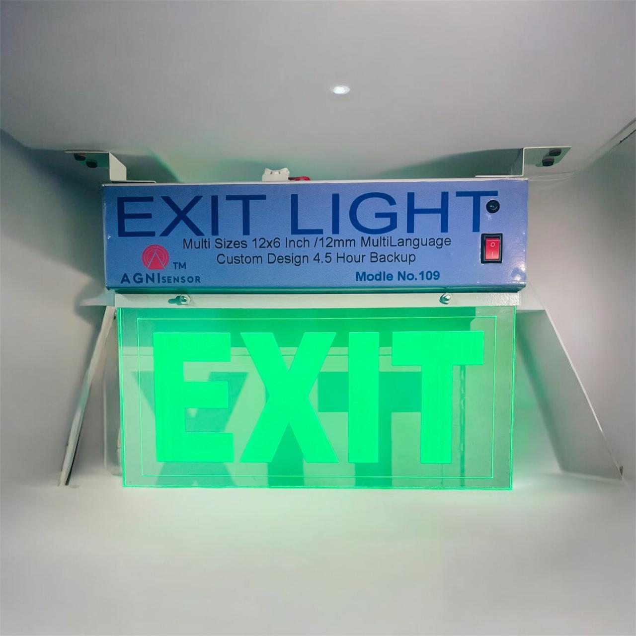 Agni Sensor Fire Exit Light